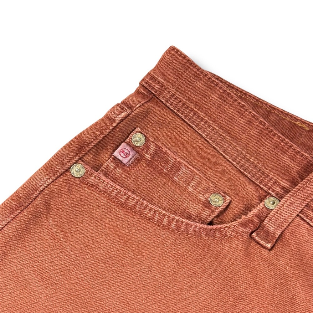 Adriano Goldschmied Jeans The Tellis Modern Slim Fit Jeans Mens Size 32x34 Brick - Picture 6 of 11